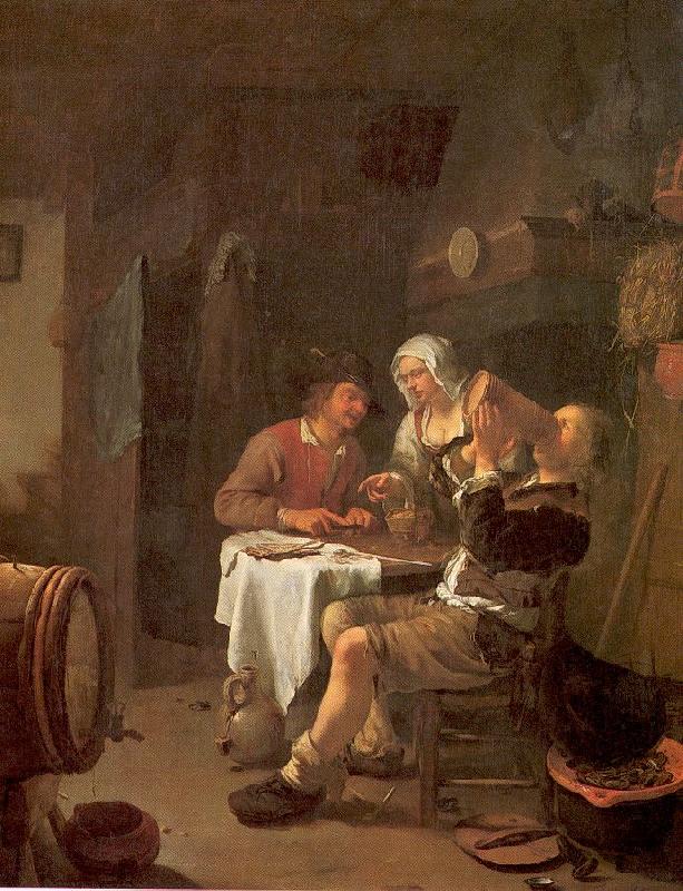 MIERIS, Frans van, the Elder The Peasant Inn oil painting image